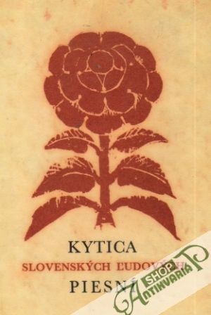 Obal knihy Kytica slovenských ľudových piesní