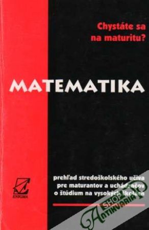 Obal knihy Chystáte sa na maturitu? - Matematika