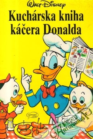 Obal knihy Kuchárska kniha káčera Donalda