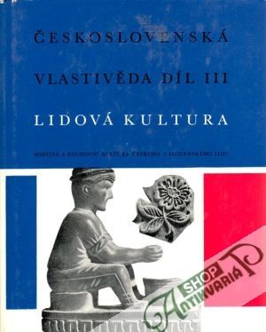 Obal knihy Československá vlastivěda III. (Lidová kultura)