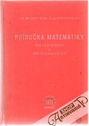Obal knihy Príručka matematiky 