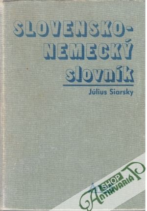 Obal knihy Slovensko - nemecký slovník