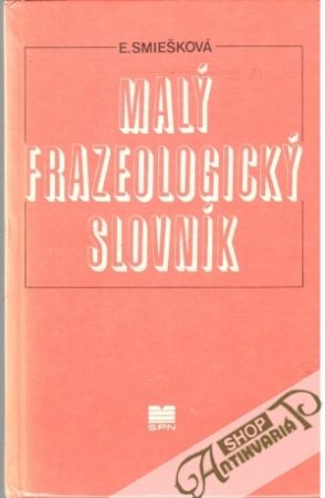 Obal knihy Malý frazeologický slovník
