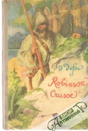 Obal knihy Robinson Crusoe