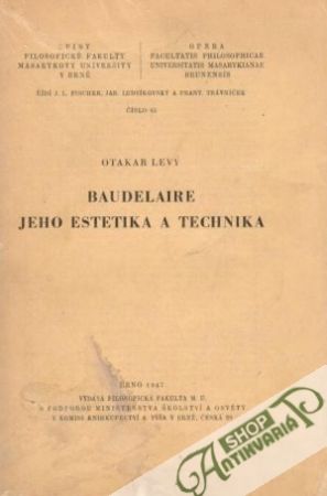 Baudelaire - jeho estetika a technika - Levy Otakar
