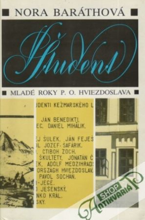Obal knihy Študent (Mladé roky P.O.Hviezdoslava)