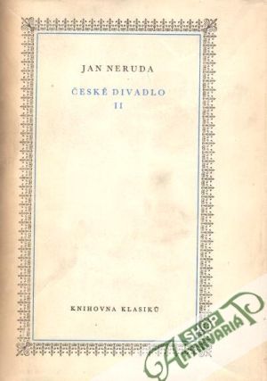 Obal knihy České divadlo II.