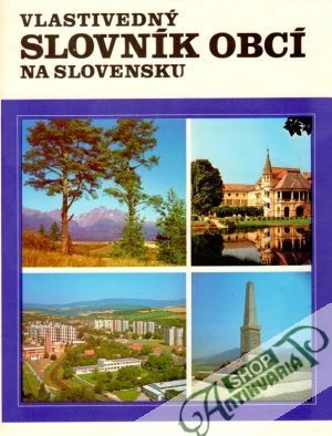 Obal knihy Vlastivedný slovník obcí na Slovensku 3.