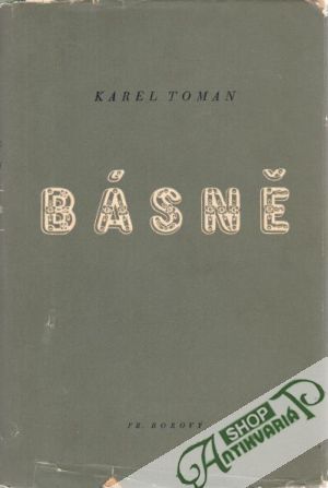 Obal knihy Básně