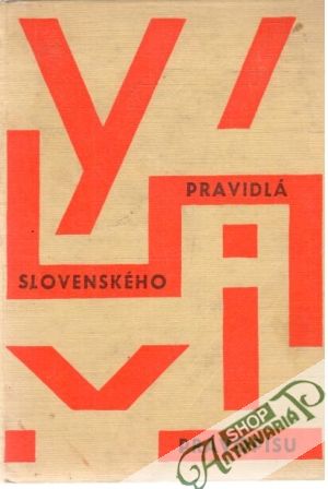 Obal knihy Pravidlá slovenského pravopisu