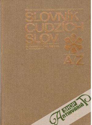 Obal knihy Slovník cudzích slov A/Z