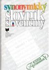 Pisarčíková Mária - Synonymický slovník slovenčiny