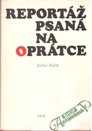 Obal knihy Reportáž psaná na oprátce