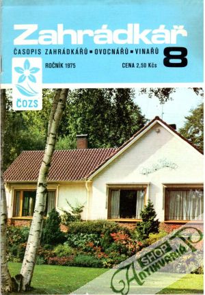 Obal knihy Zahrádkář 8/1975