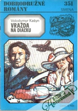 Obal knihy Vražda na diaľku