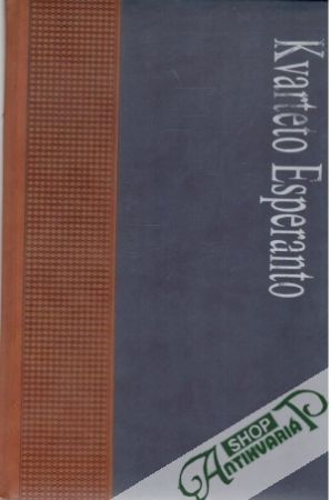 Obal knihy Kvarteto Esperanto