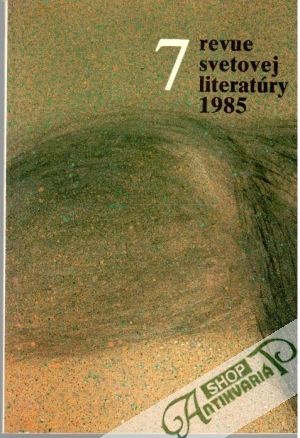 Obal knihy Revue svetovej literatúry 7/1985