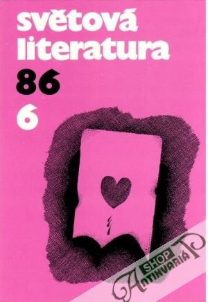 Obal knihy Světová literatura 6/1986