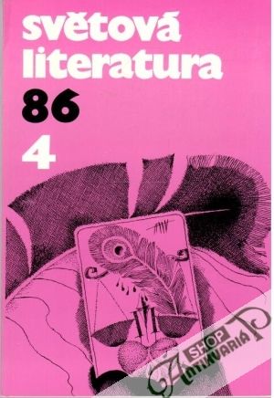 Obal knihy Světová literatura 4/1986
