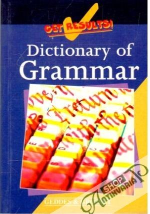 Obal knihy Dictionary of Grammar
