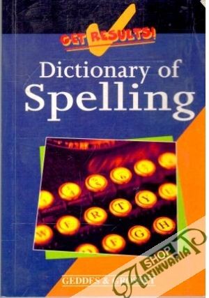 Obal knihy Dictionary of Spelling