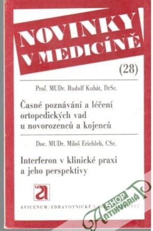 Obal knihy Novinky v medicíně 28