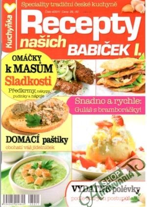 Obal knihy Kuchyňka - Recepty našich Babiček I.