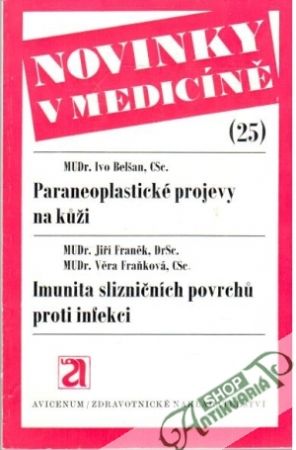 Obal knihy Novinky v medicíně 25