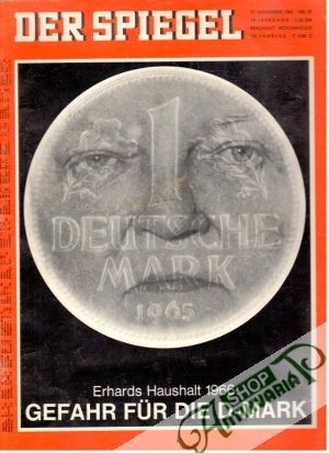 Obal knihy Der Spiegel 47/1965