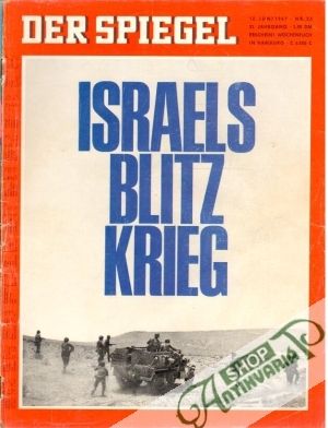 Obal knihy Der Spiegel 25/1967