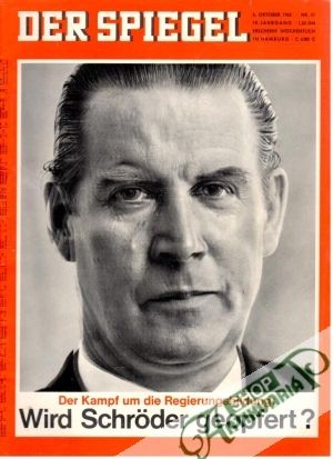 Obal knihy Der Spiegel 41/1965