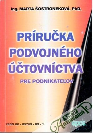 Obal knihy Príručka podvojného účtovníctva pre podnikateľov