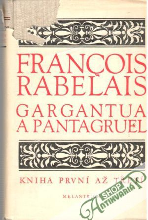 Obal knihy Gargantua a Pantagruel (I. - II.)