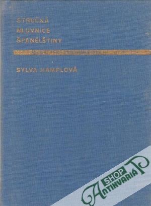 Obal knihy Stručná mluvnice španělštiny