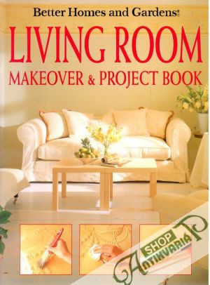 Obal knihy Living room - makeover & project book