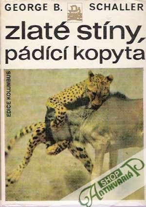 Obal knihy Zlaté stíny, pádící kopyta