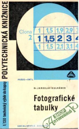Fotografické tabulky - Kulhánek Jaroslav
