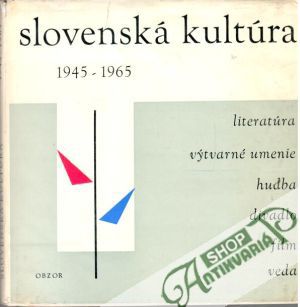 Obal knihy Slovenská kultúra 1945 - 1965