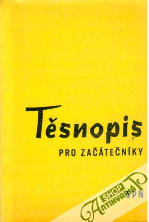 Obal knihy Těsnopis pro začátečníky