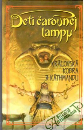 Obal knihy Deti čarovnej lampy - Kráľovská kobra z Káthmandu   