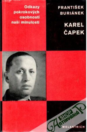 Obal knihy Karel Čapek