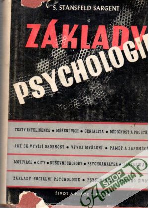 Obal knihy Základy psychologie