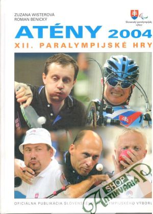 Obal knihy Atény 2004, XII. paralympijské hry
