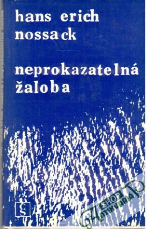 Obal knihy Neprokazatelná žaloba