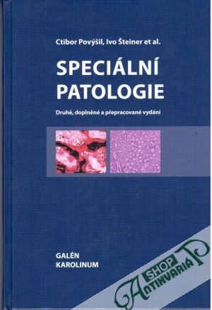 Obal knihy Speciální patologie