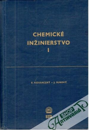Obal knihy Chemické inžinierstvo I-II.