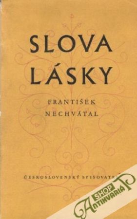 Obal knihy Slova lásky