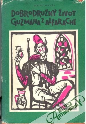 Obal knihy Dobrodružný život Guzmána z Alfarache