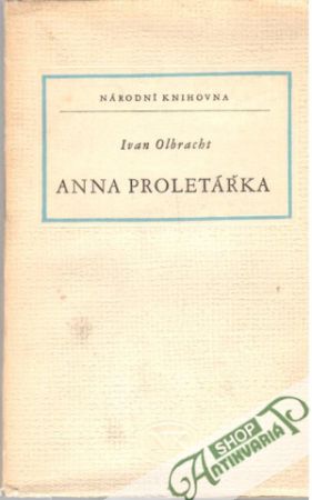 Obal knihy Anna Proletářka