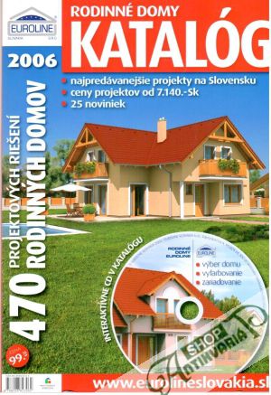 Obal knihy Katalóg projektov rodinných domov 2006